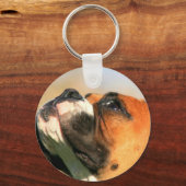 Boxer Puppy Schlüsselanhänger (Vorderseite)