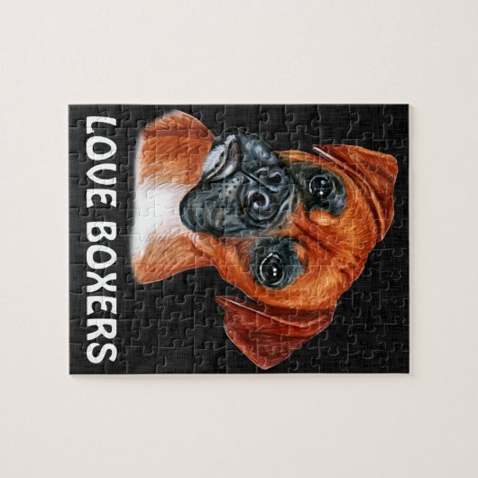 Boxer Puzzle (Horizontal)