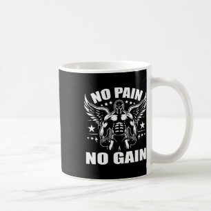 Boxer Quotes Kein Schmerz kein Schmerz Zeichen kei Kaffeetasse