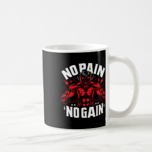 Boxer Quotes Kein Schmerz kein Schmerz Zeichen kei Kaffeetasse
