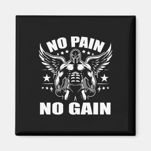 Boxer Quotes Kein Schmerz kein Schmerz Zeichen kei Magnet