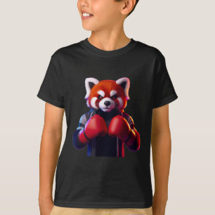 Boxer Red Panda Boxer Kickboxer Mixed Martial Arts T-Shirt