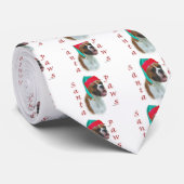 Boxer Santa Paws Krawatte (Gerollt)