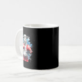 Boxer-Schaf mit Boxhandschuhen Kickboxen Lustiger  Kaffeetasse (Vorderseite Links)