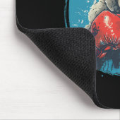 Boxer-Schaf mit Boxhandschuhen Kickboxen Lustiger  Mousepad (Ecke)
