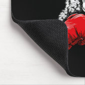 Boxer-Schaf mit Boxhandschuhen Kickboxen Lustiger Mousepad (Ecke)