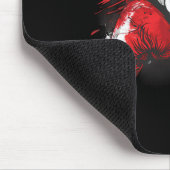 Boxer-Schaf mit Boxhandschuhen Kickboxen Lustiger Mousepad (Ecke)