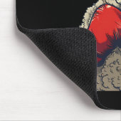 Boxer-Schaf mit Boxhandschuhen Kickboxen Lustiges  Mousepad (Ecke)