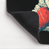 Boxer-Schaf mit Boxhandschuhen Kickboxen Lustiges  Mousepad (Ecke)