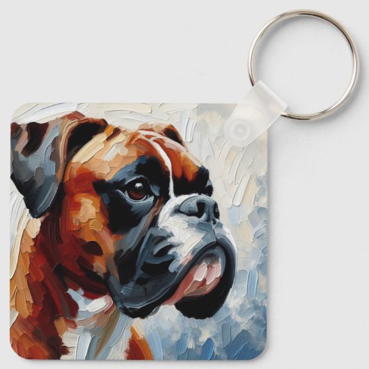 Boxer Schlüsselanhänger (Rückseite)