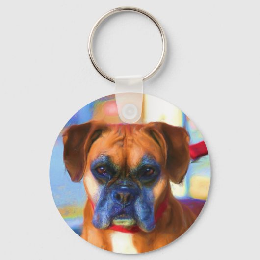 Boxer Schlüsselanhänger (Vorderseite)