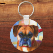 Boxer Schlüsselanhänger (Vorderseite)