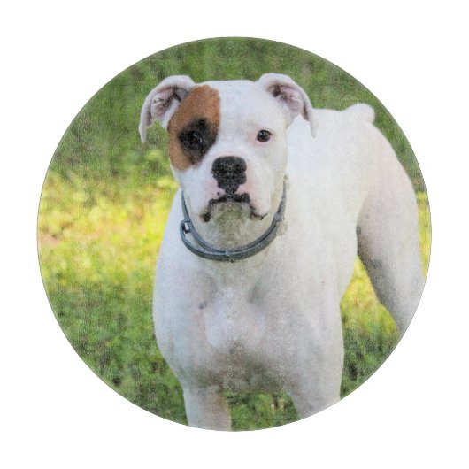 Boxer Schneidebrett (Vorderseite)