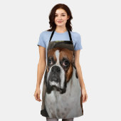 Boxer Schürze (Getragen)