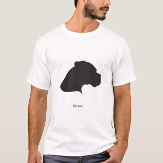 Boxer - schwarze Silhouette T-Shirt