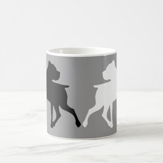 Boxer-Silhouette-Duo-Kaffee-Tasse Kaffeetasse (Mittel)