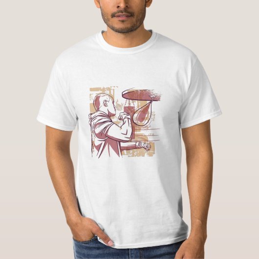 Boxer Speed Bag T-Shirt (Vorderseite)
