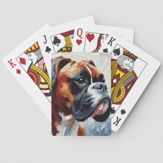 Boxer Spielkarten (Rückseite)