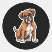 Boxer Sticker (Vorderseite)