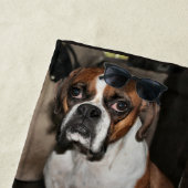Boxer Strandtuch (Beispiel)