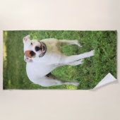 Boxer Strandtuch (Vorderseite)