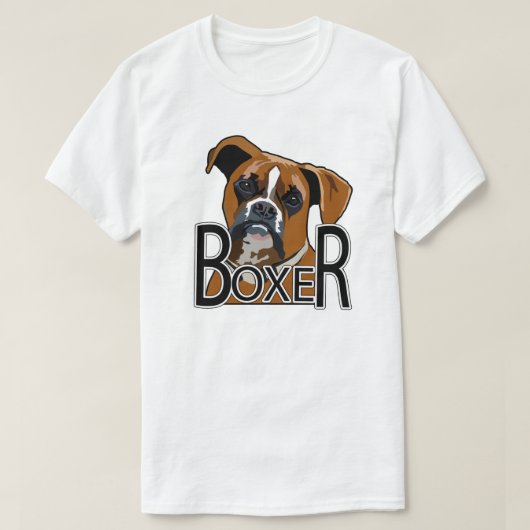 Boxer T-Shirt (Design vorne)
