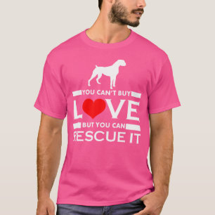 Boxer T Shirt - Sie können keine Liebe kaufen, abe