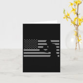 Boxer-T-Shirts mit amerikanischer Flagge - Boxing Karte (Gelbe Blume)