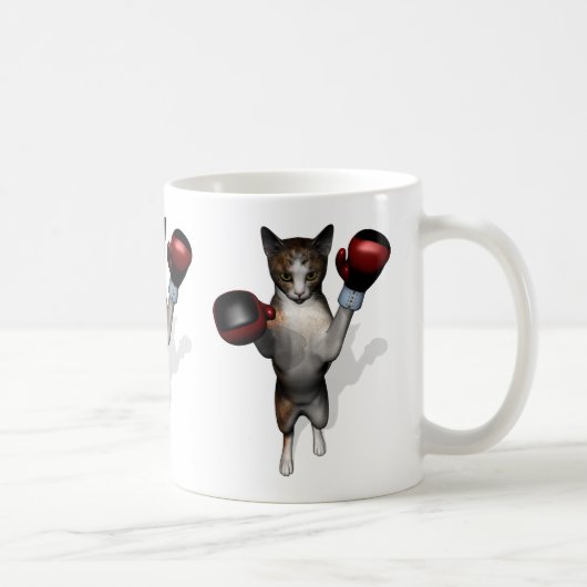 Boxer Tabby Kaffeetasse (Rechts)