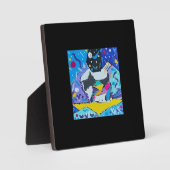Boxer Tabletop Plaque mit Easel Fotoplatte (Vorderseite)