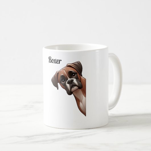Boxer Tasse (VorderseiteRechts)