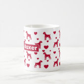 Boxer-Tasse mit rotem Herzen Kaffeetasse (Mittel)