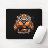 Boxer Tiger Funny Boxing Tiger Grafische Männer Fr Mousepad (Mit Mouse)