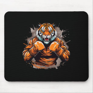 Boxer Tiger Funny Boxing Tiger Grafische Männer Fr Mousepad