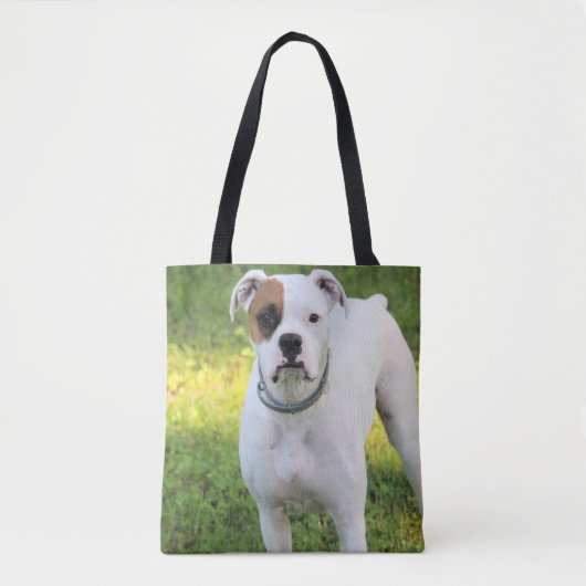 Boxer Tote Bag Tasche (Vorderseite)