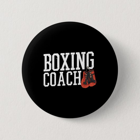 Boxer Trainer Boxtrainer Button (Vorderseite)