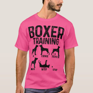 Boxer Training Funny Dog Eigentümer Boxer Mama Box T-Shirt