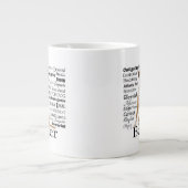 Boxer Traits Jumbo Tasse (Vorderseite)