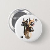 Boxer Trio - Button (Vorne & Hinten)