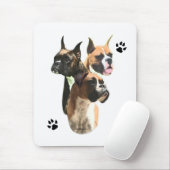Boxer Trio Mousepad (Mit Mouse)