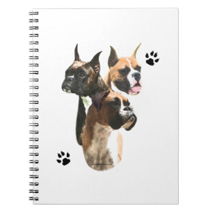 Boxer Trio Notizblock