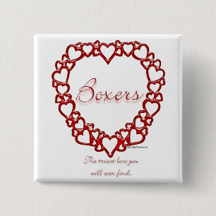Boxer True Love Button