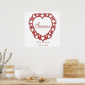 Boxer True Love Poster (Küche)