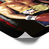 Boxer Trump Rocky Trump Meme Trump 2024 Poster (Ecke)