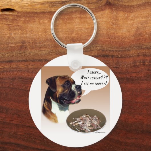 Boxer Türkei Schlüsselanhänger (Vorderseite)