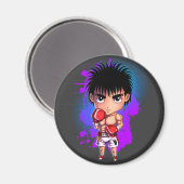 Boxer-Typ Magnet (Vorderseite/Rückseite)