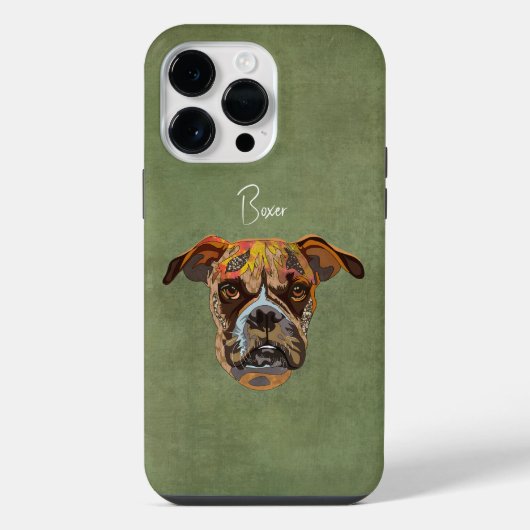 Boxer Ugly Face Case-Mate iPhone-Hülle iPhone Hülle (Rückseite)