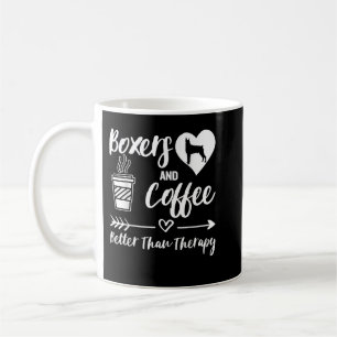 Boxer und Coffee Boxer Mama Boxer Vater Kaffeemasc Kaffeetasse