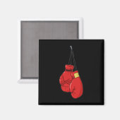 Boxer Uni Boxengloves . Magnet (Vorderseite/Rückseite)