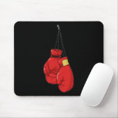 Boxer Uni Boxengloves . Mousepad (Mit Mouse)